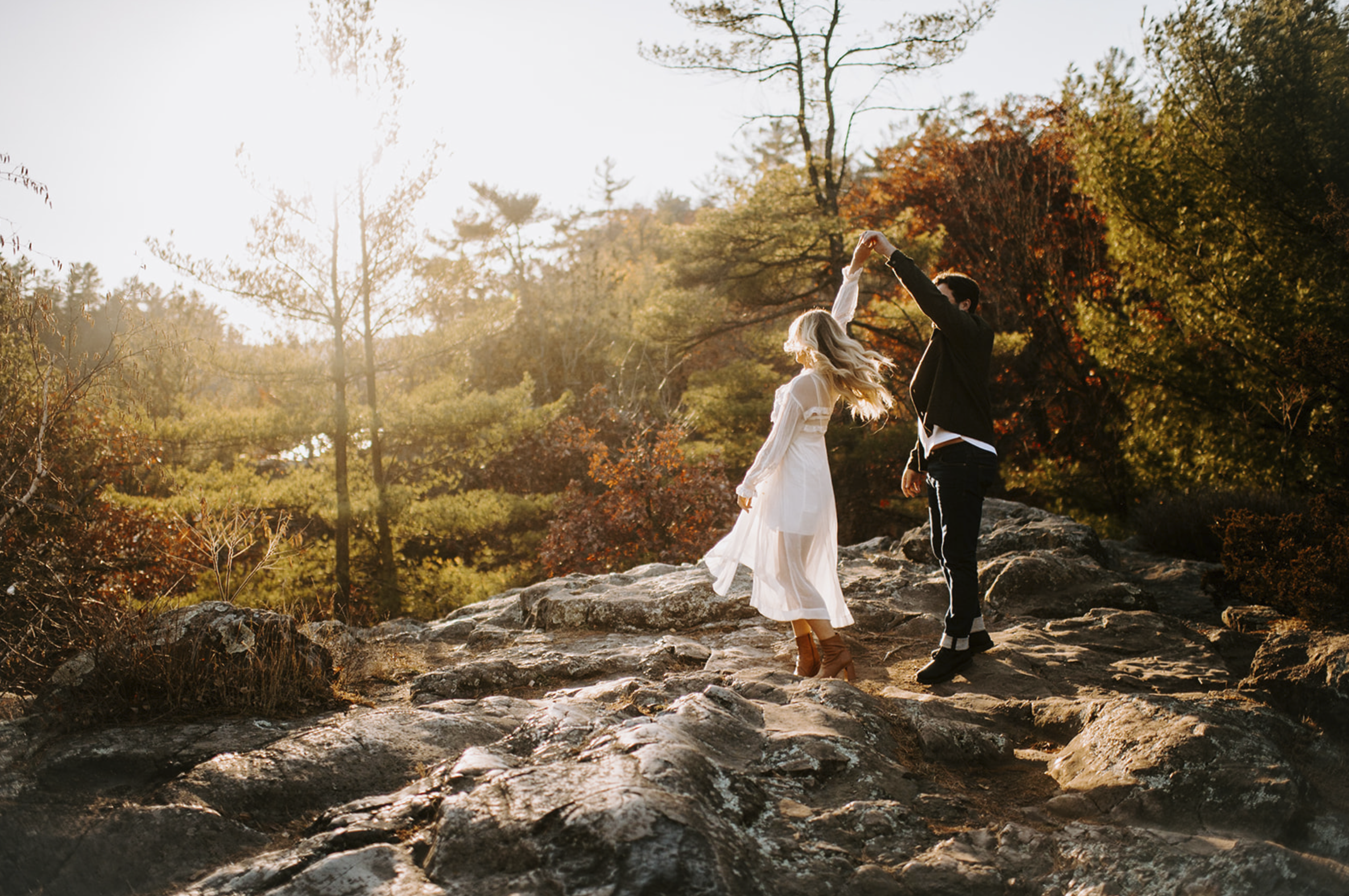 Taylors Falls Engagement Session Minnesota
